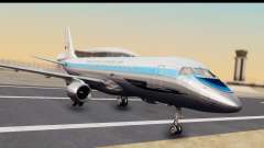 Embraer 175 PLL LOT Retro для GTA San Andreas