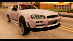 Nissan Skyline R34 для GTA San Andreas