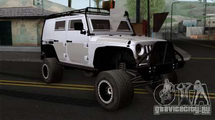 Jeep Wrangler 2013 Fast & Furious Edition для GTA San Andreas