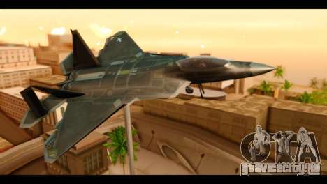F-22 Raptor Flash для GTA San Andreas