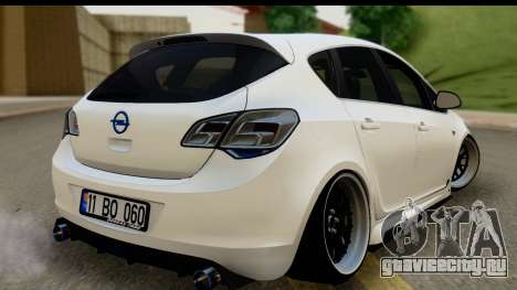 Opel Astra J для GTA San Andreas