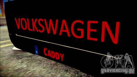 Volkswagen Caddy Widebody Top-Chop для GTA San Andreas