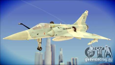 Dassault Mirage 2000-C FAB для GTA San Andreas