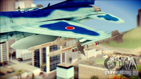 Mitsubishi F-2A JASDF v3.0 для GTA San Andreas