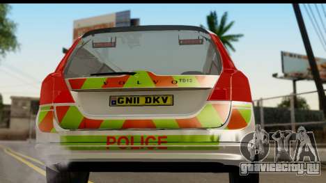 Volvo V70 Kent Police для GTA San Andreas
