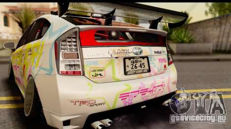 Toyota Prius Hybrid Eri Ayase Love Live Itasha для GTA San Andreas