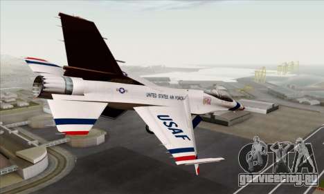 F-16C USAF Thunderbirds для GTA San Andreas