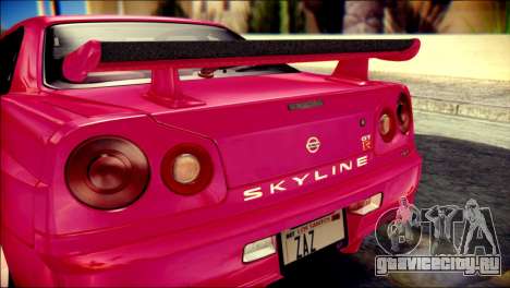 Nissan Skyline GTR V Spec II для GTA San Andreas