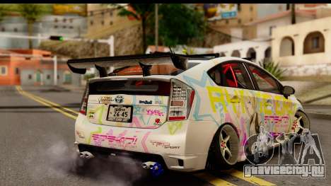 Toyota Prius Hybrid Eri Ayase Love Live Itasha для GTA San Andreas