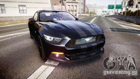 Ford Mustang GT 2015 FBI Unmarked [ELS] для GTA 4