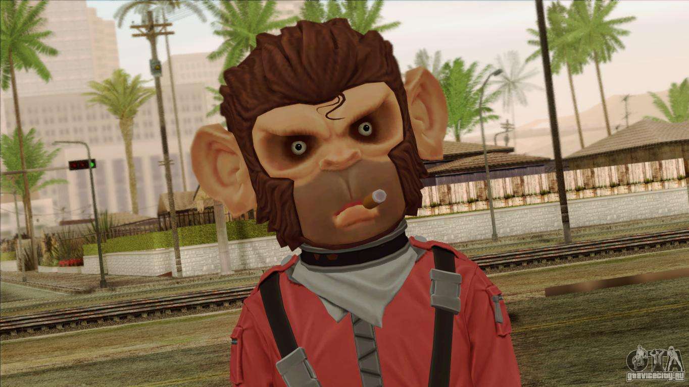 Monkey from GTA 5 v3.
