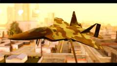 F-22 Raptor Desert Camouflage для GTA San Andreas