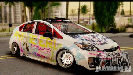 Toyota Prius Hybrid Eri Ayase Love Live Itasha для GTA San Andreas