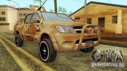 Toyota Hilux Siria Rebels without flag для GTA San Andreas