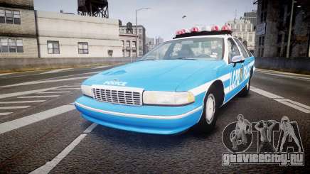 Chevrolet Caprice 1993 LCPD With Hubcabs [ELS] для GTA 4