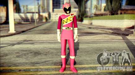 Power Rangers Kyoryu Pink Skin для GTA San Andreas