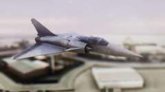 Dassault Mirage 4000 French Air Force для GTA San Andreas