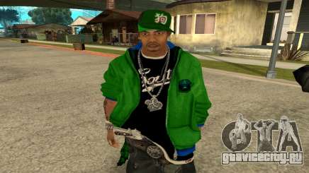 Groove St. Nigga Skin Second для GTA San Andreas