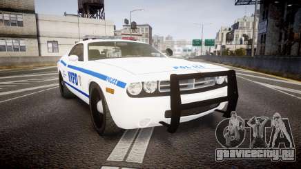 Dodge Challenger NYPD [ELS] для GTA 4