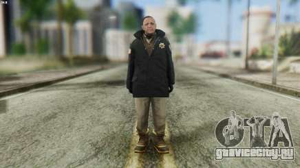 Snowcop Skin from GTA 5 для GTA San Andreas