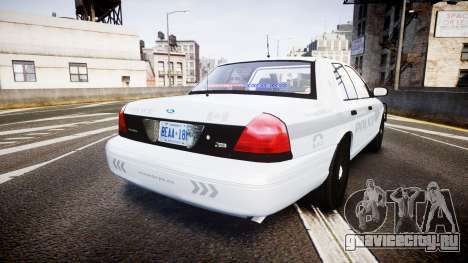 Ford Crown Victoria Bohan Police [ELS] unmarked для GTA 4