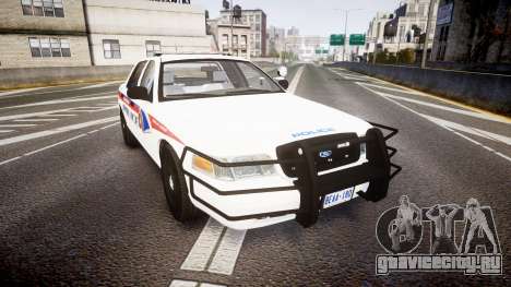 Ford Crown Victoria Bohan Police [ELS] WL для GTA 4