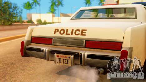 4-door Police Esperanto для GTA San Andreas