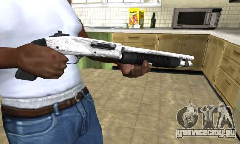 Silver Shotgun для GTA San Andreas