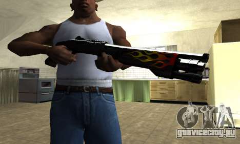 Flame Shotgun для GTA San Andreas