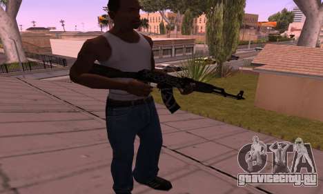 AK-47 Повстанец для GTA San Andreas