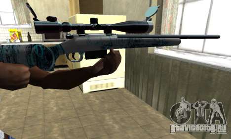 Mini Water Time Sniper Rifle для GTA San Andreas