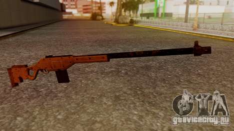 A Police Marksman Rifle для GTA San Andreas