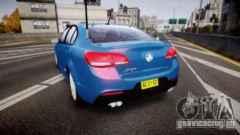 Holden VF Commodore SS Unmarked Police [ELS] для GTA 4