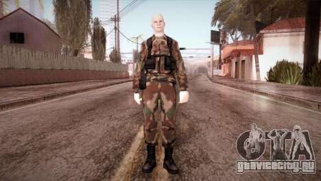 Shaved Soldier для GTA San Andreas