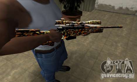 Leopard Sniper Rifle для GTA San Andreas