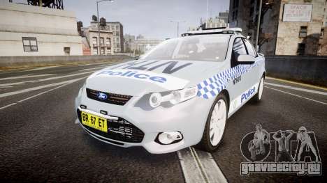 Ford Falcon FG XR6 Turbo Police [ELS] для GTA 4