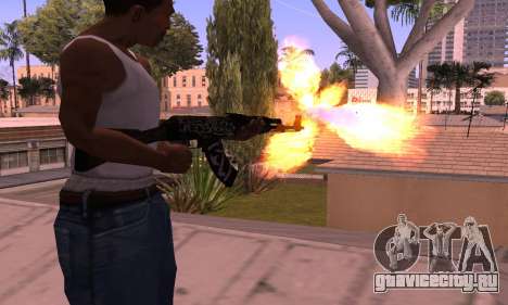 AK-47 Повстанец для GTA San Andreas