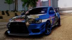 Mitsubishi Lancer Evolution X Taihou Itasha для GTA San Andreas