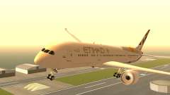 Boeing 787-9 Etihad Airways для GTA San Andreas
