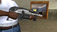 Silver Granate Combat Shotgun для GTA San Andreas