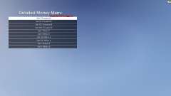 Detailed Money Menu для GTA 5
