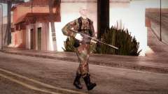 Shaved Soldier для GTA San Andreas