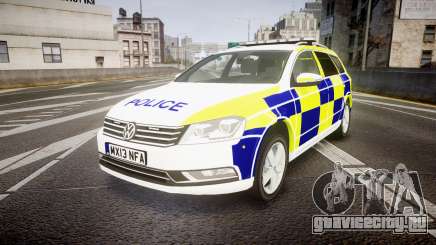 Volkswagen Passat B7 North West Police [ELS] для GTA 4