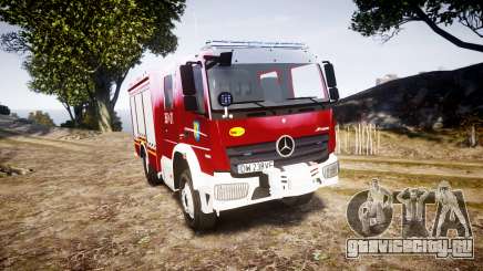 Mercedes-Benz Atego 1530 Firetruck [ELS] для GTA 4