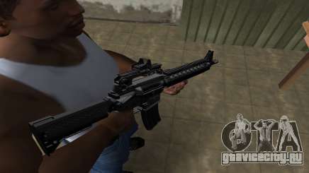 Full Black M4 для GTA San Andreas