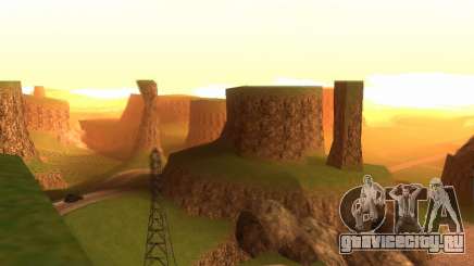 Зелёная пустыня Лас Вентурас v2.0 для GTA San Andreas