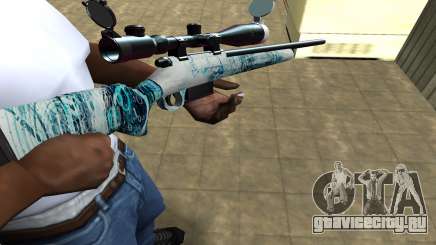 Mini Water Time Sniper Rifle для GTA San Andreas