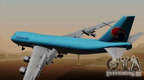 Boeing 747 Korean Air для GTA San Andreas