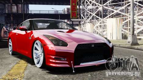 Nissan GT-R AMS 2012 для GTA 4