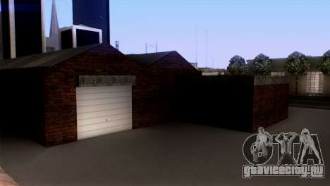 Новый гараж LSPD для GTA San Andreas
